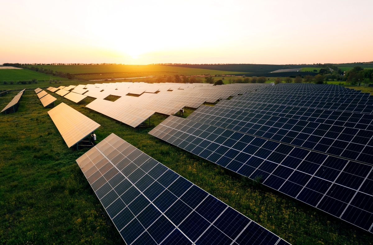 Solar and infrastructure visual